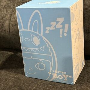 Authentic Pop Mart Labubu Boy Blue New